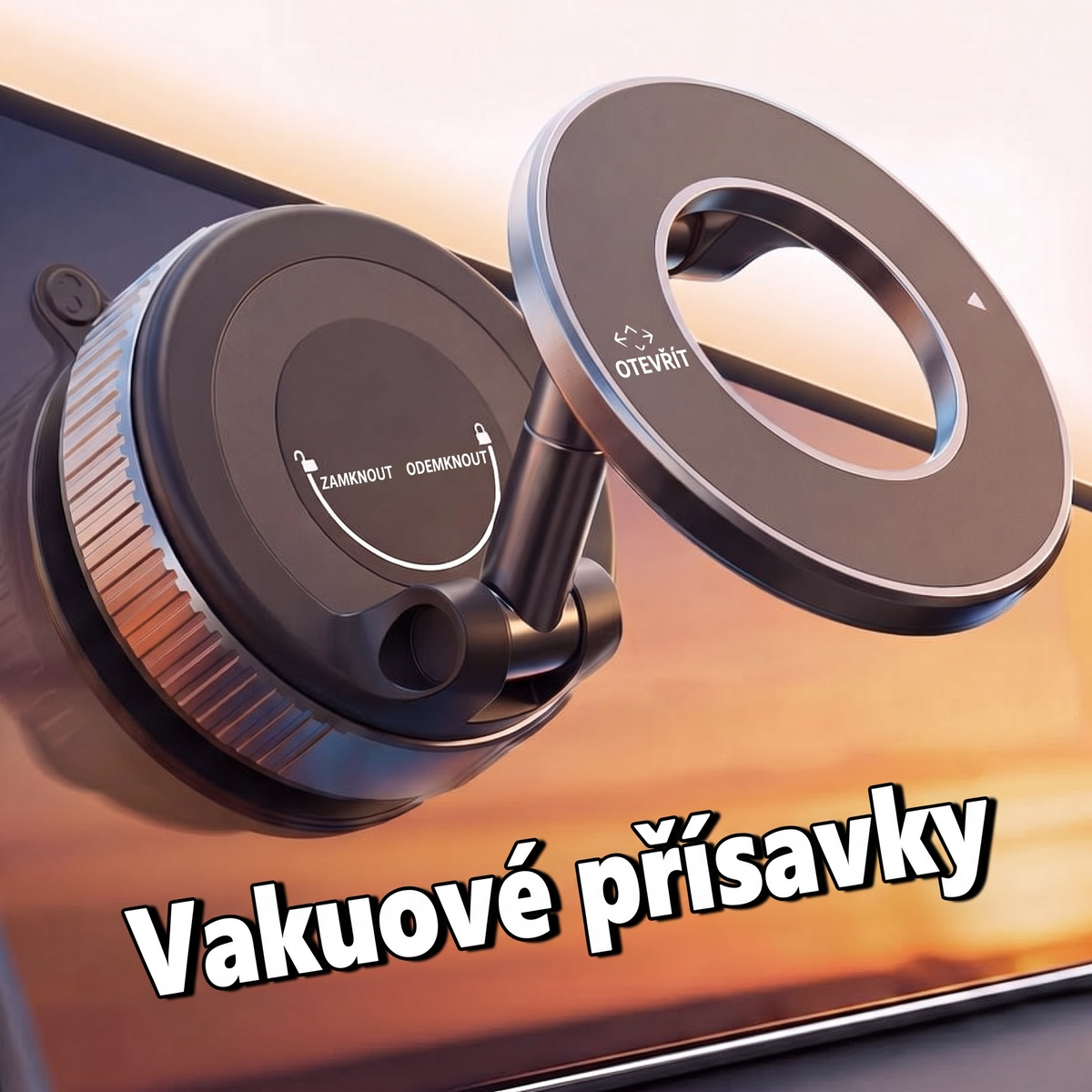 Sorvia skládací magnetický držák telefonu do auta